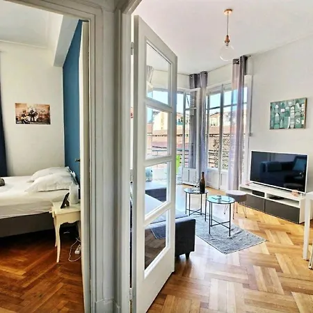Central, Climatisé, Proche Promenade Des Anglais. Appartement *