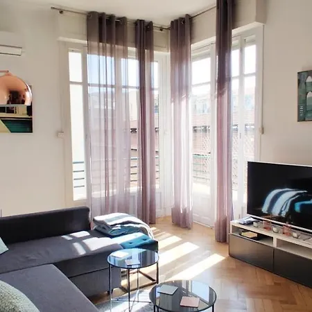 Central, Climatisé, Proche Promenade Des Anglais. Appartement Nice
